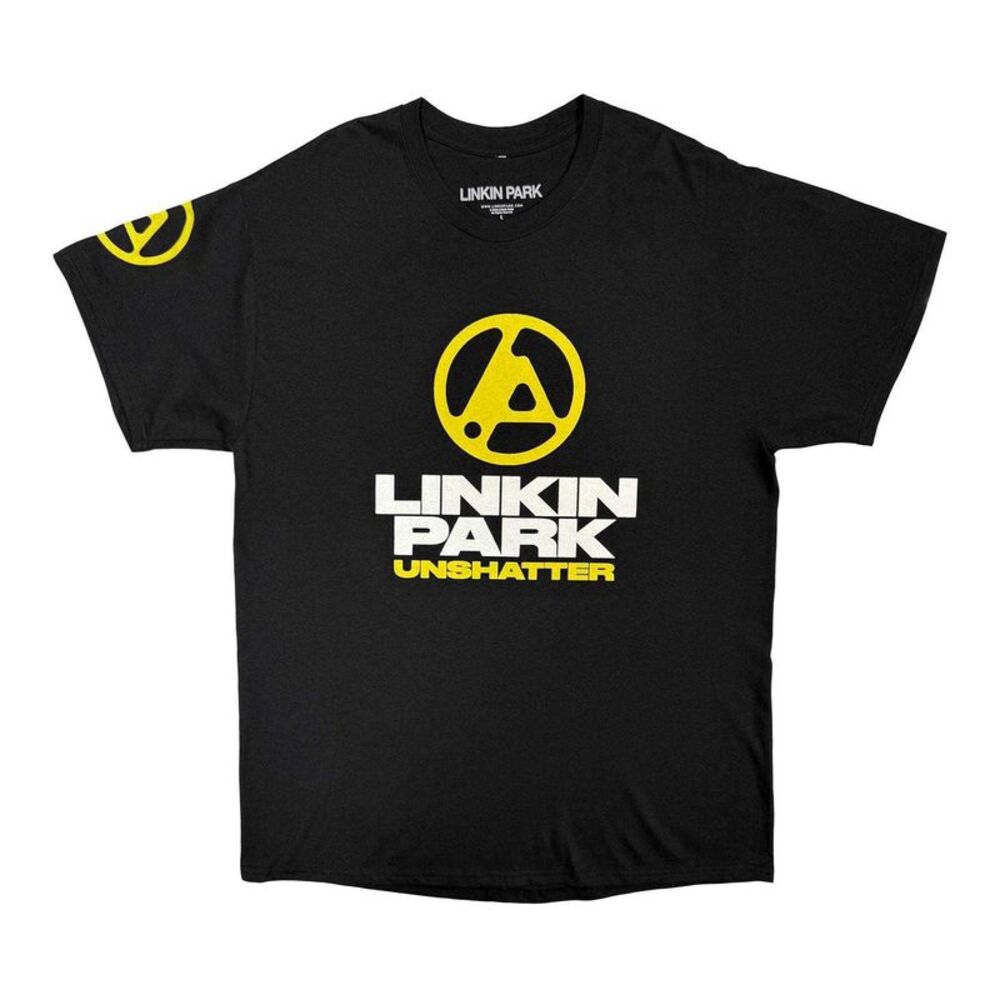 Linkin Park Unisex Adult Unshatter The Hardest Part T-Shirt / Black